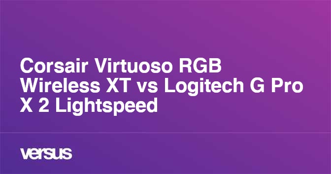 Corsair virtuoso vs discount logitech g pro x