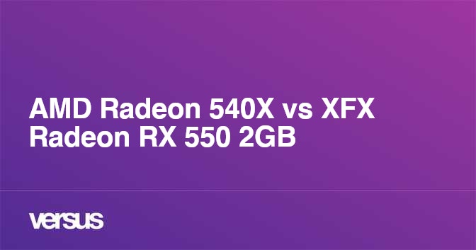 Radeon 2025 rx 540x