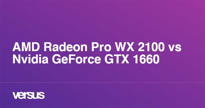 Radeon pro clearance wx 2100 2gb