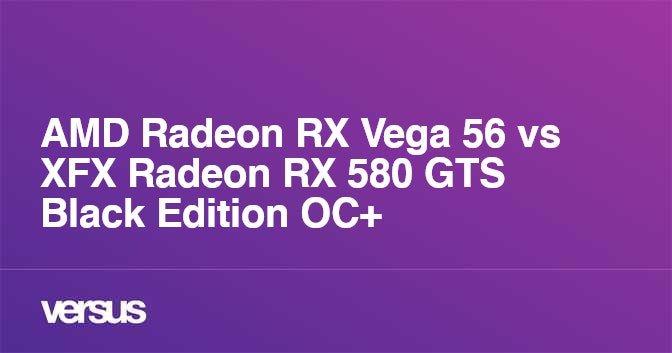 Vega 56 rx discount 580