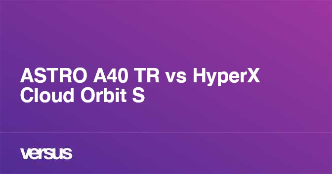 Hyperx cloud alpha 2024 s vs astro a40