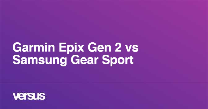 Samsung gear sport sales vs garmin