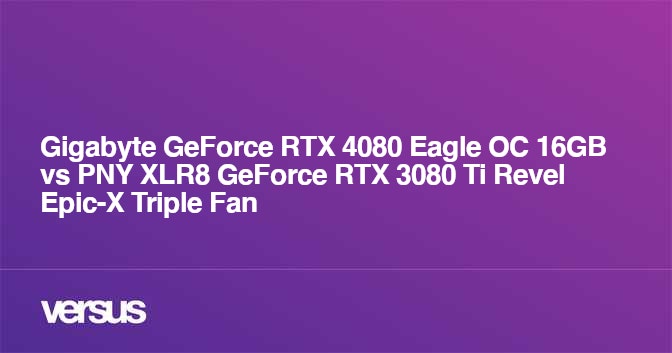 Gigabyte NVIDIA GeForce RTX 4080 Eagle Overclocked Triple Fan 16GB