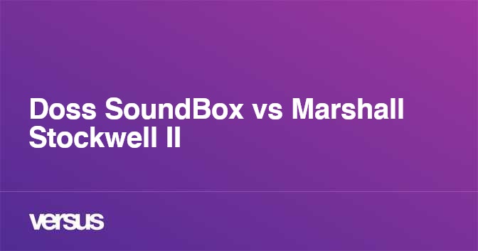 Soundbox marshall sale