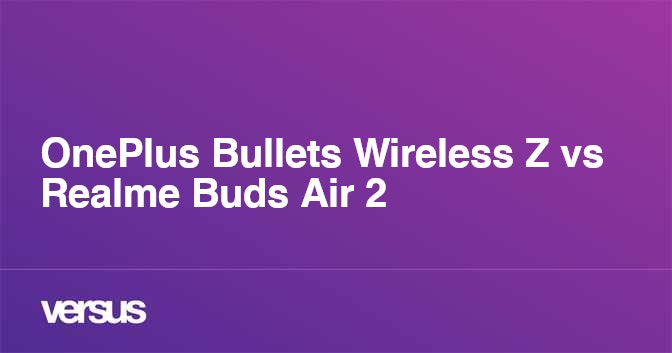 Oneplus bullets z discount vs realme buds wireless