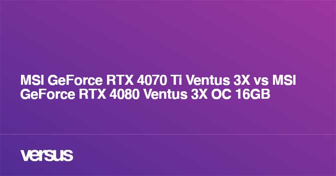 MSI GeForce RTX 4080 16GB VENTUS 3X OC Graphics Card G408016V3XC