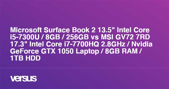 Microsoft Surface Book 2 13.5