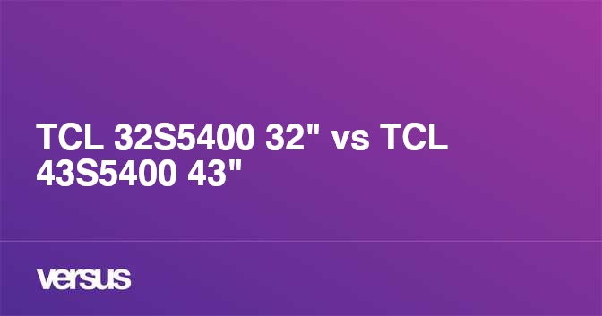 Tcl 32s5400