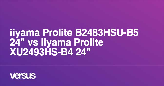 iiyama Prolite B2483HSU-B5 24