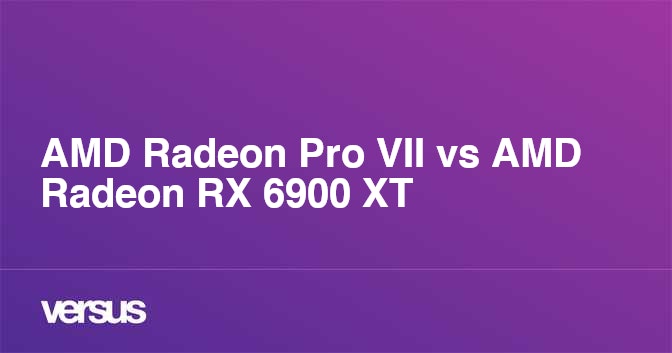Amd discount pro vii