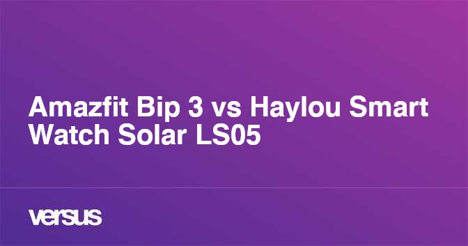 Amazfit discount haylou ls05