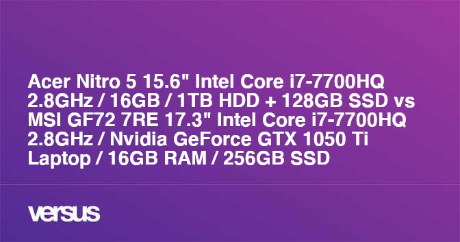 Acer nitro 5 2025 i7 1050 ti