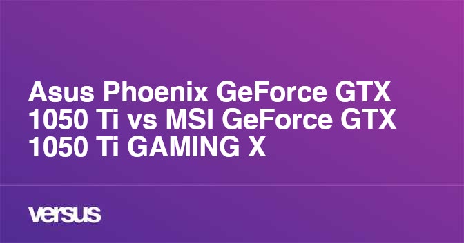 Geforce gtx discount 1050 ti phoenix