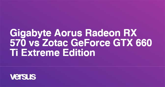 Rx 570 vs gtx best sale 660