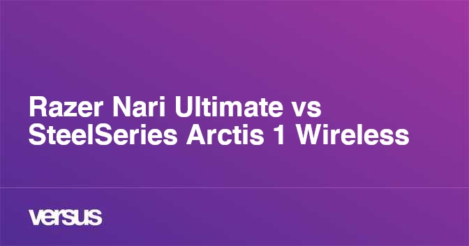 Razer nari vs best sale steelseries arctis 7