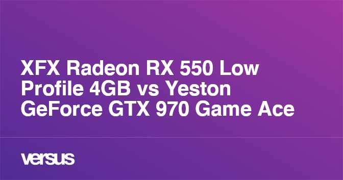 Yeston rx 2025 550 low profile